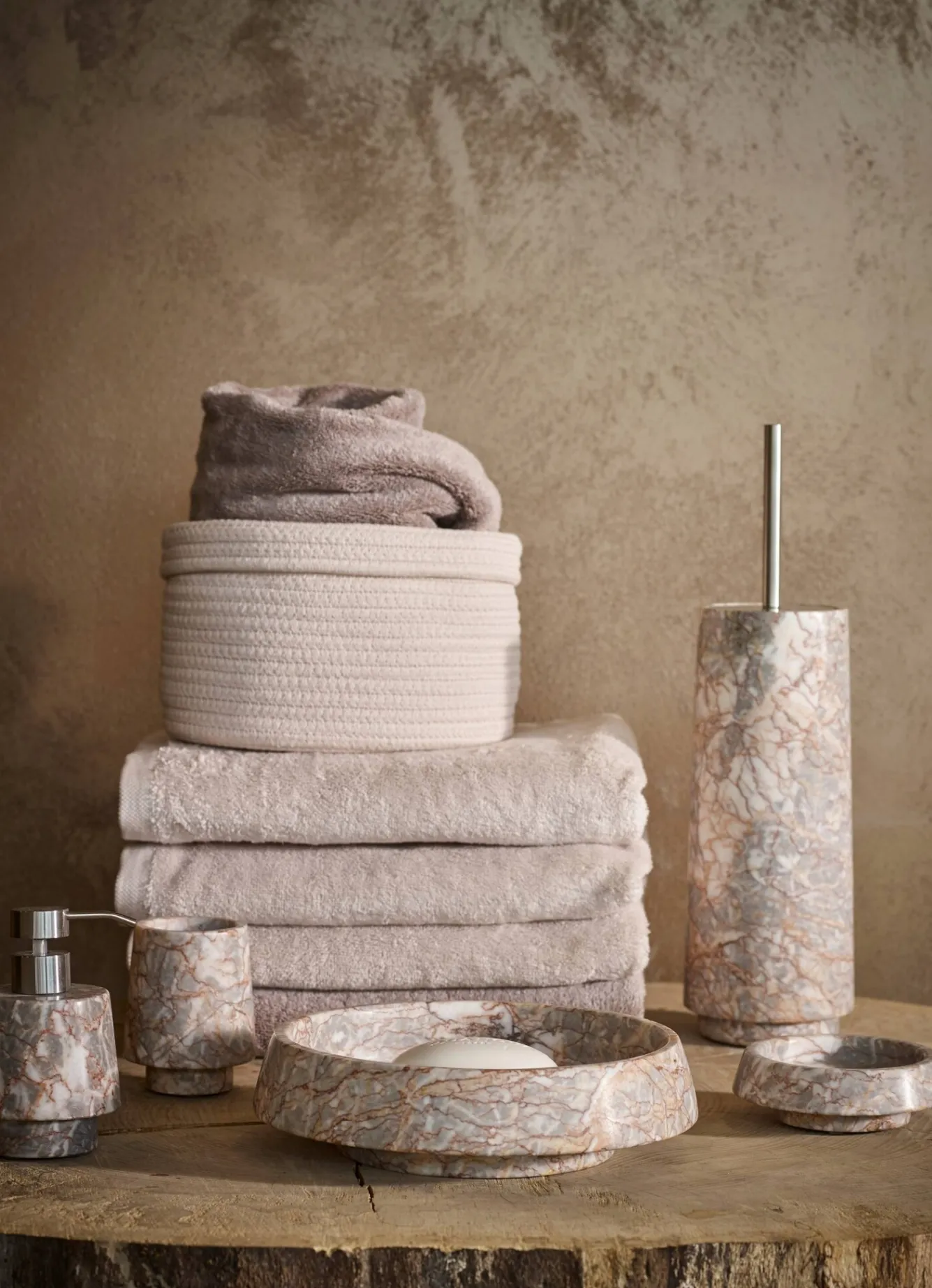 Aquanova Aquanova LONDON towel Nude 55x100 cm (set/3)