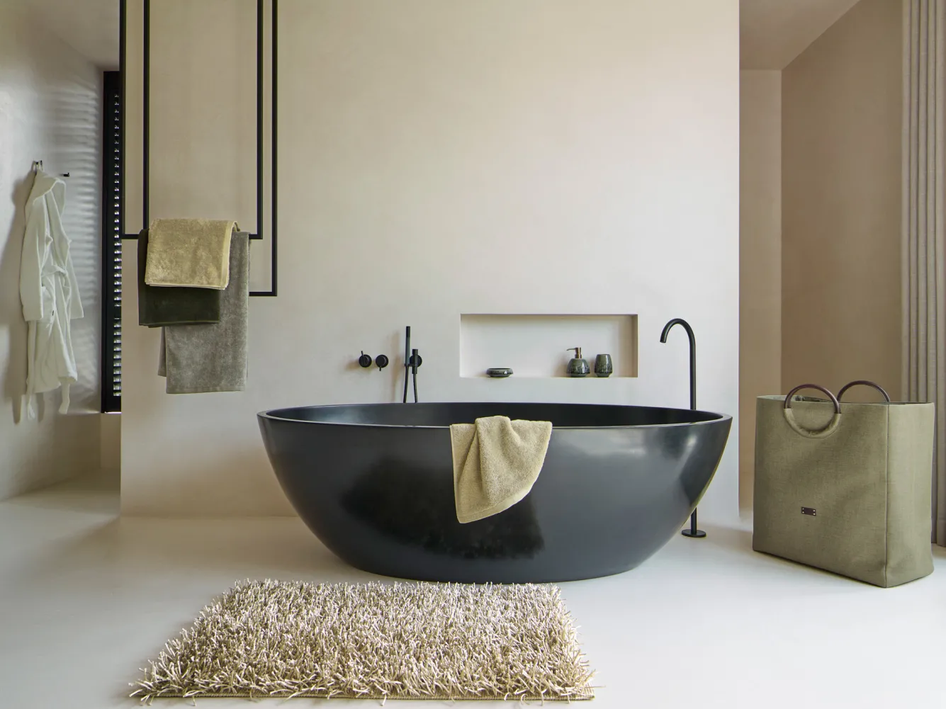 Aquanova Bath textiles LONDON color Taiga-302