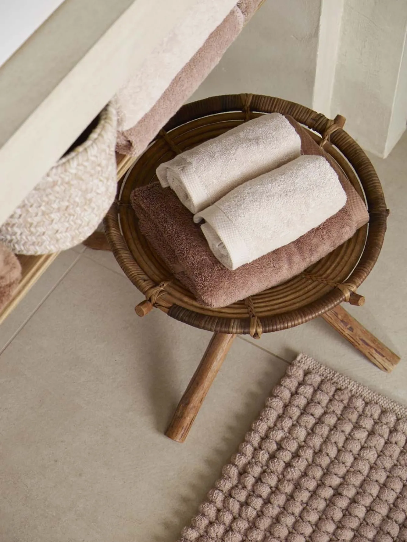 Aquanova Bath textiles LONDON color Birch-806