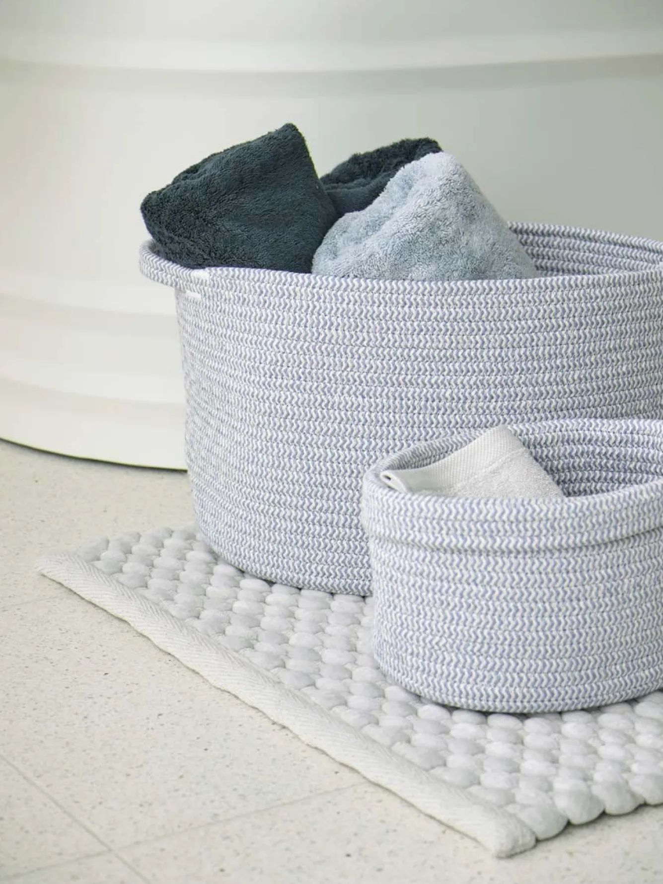 Aquanova Bath towel 70x130 cm LONDON color Steel-958 (set/3)
