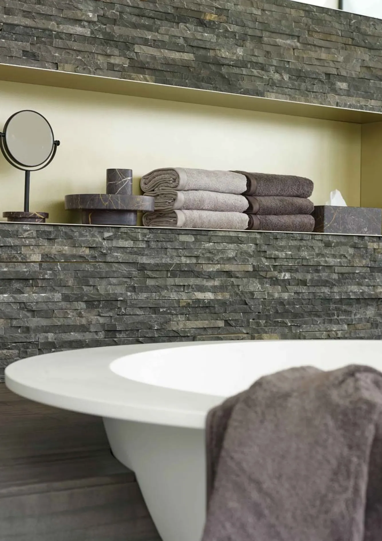 Aquanova Bath towel 70x130 cm LONDON color Ash-109 (set/3)
