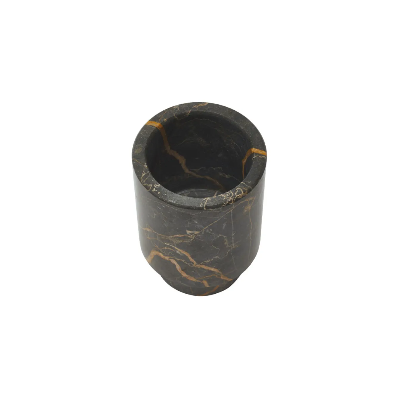 Aquanova Cup / toothbrush holder PORTO color Black-09