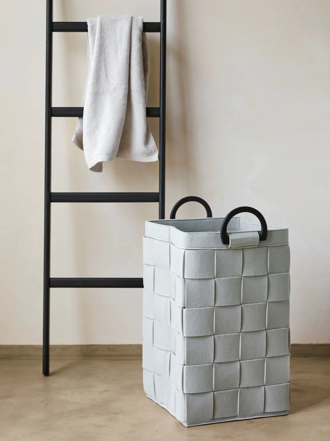 Aquanova Laundry basket DIX color Silver Gray (DIXLAL-95)