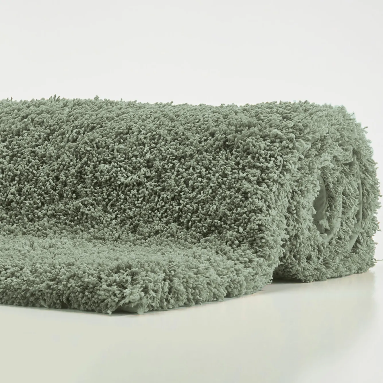 Aquanova Round bath mat Ø80 cm MUSA color Thyme-293 (green)