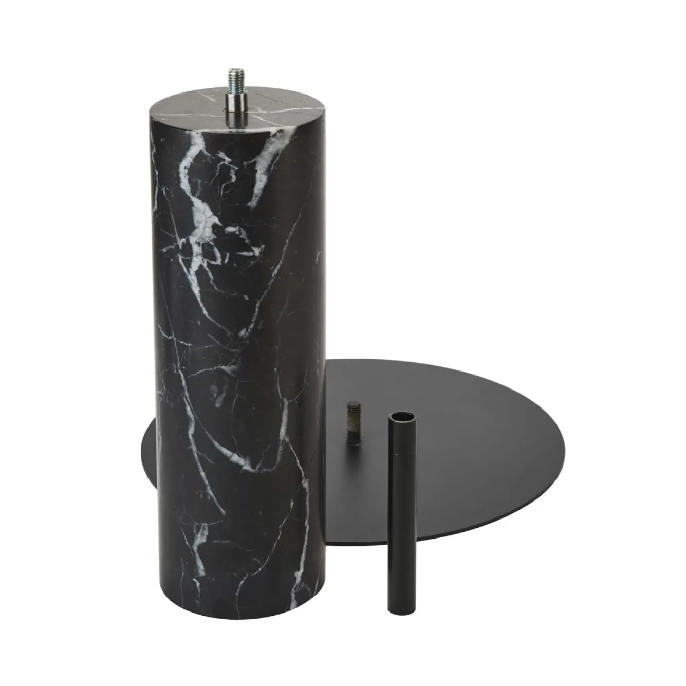 Aquanova Side table NERO color Black (black)