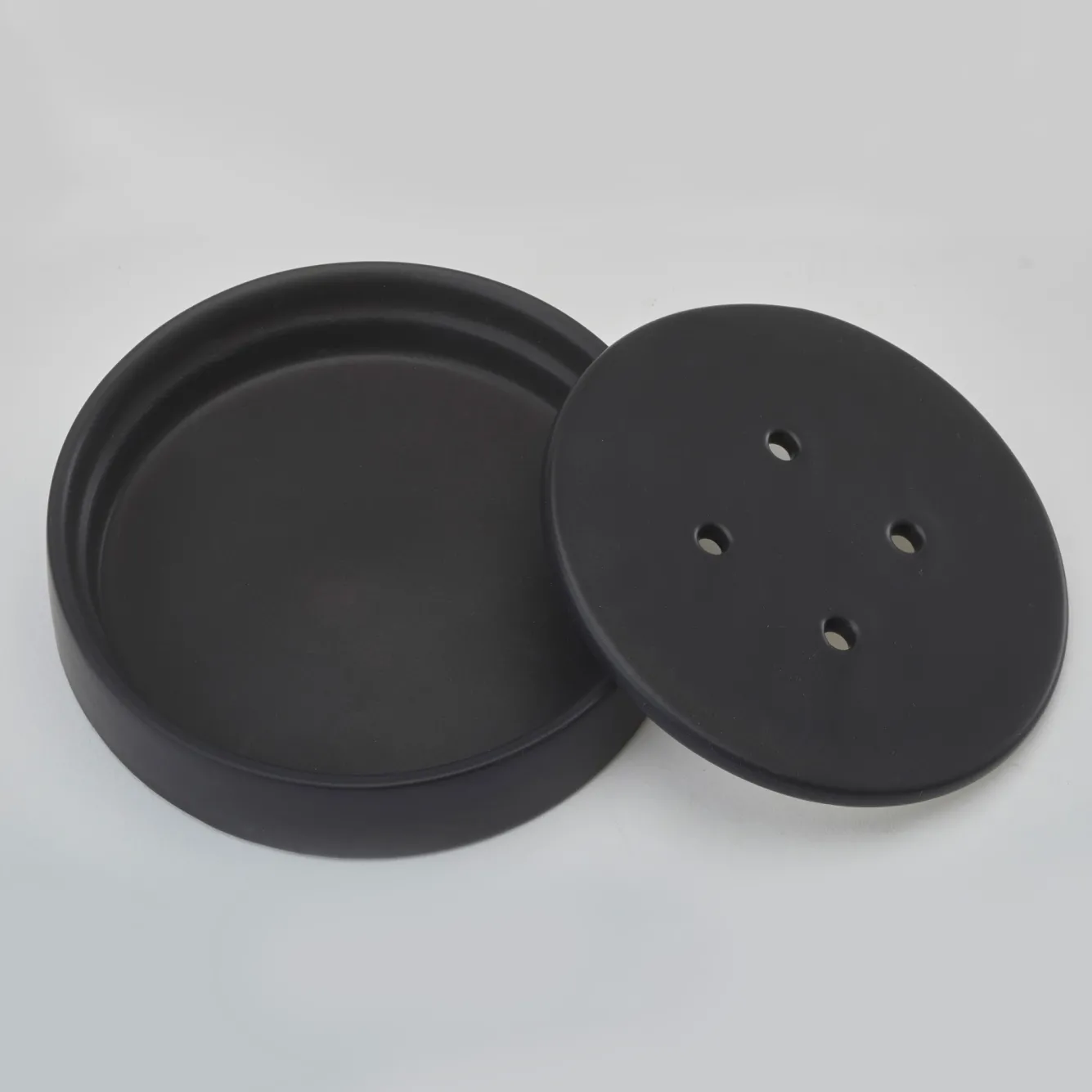Aquanova Soap dish FORTE color Black (FORSDI-09)