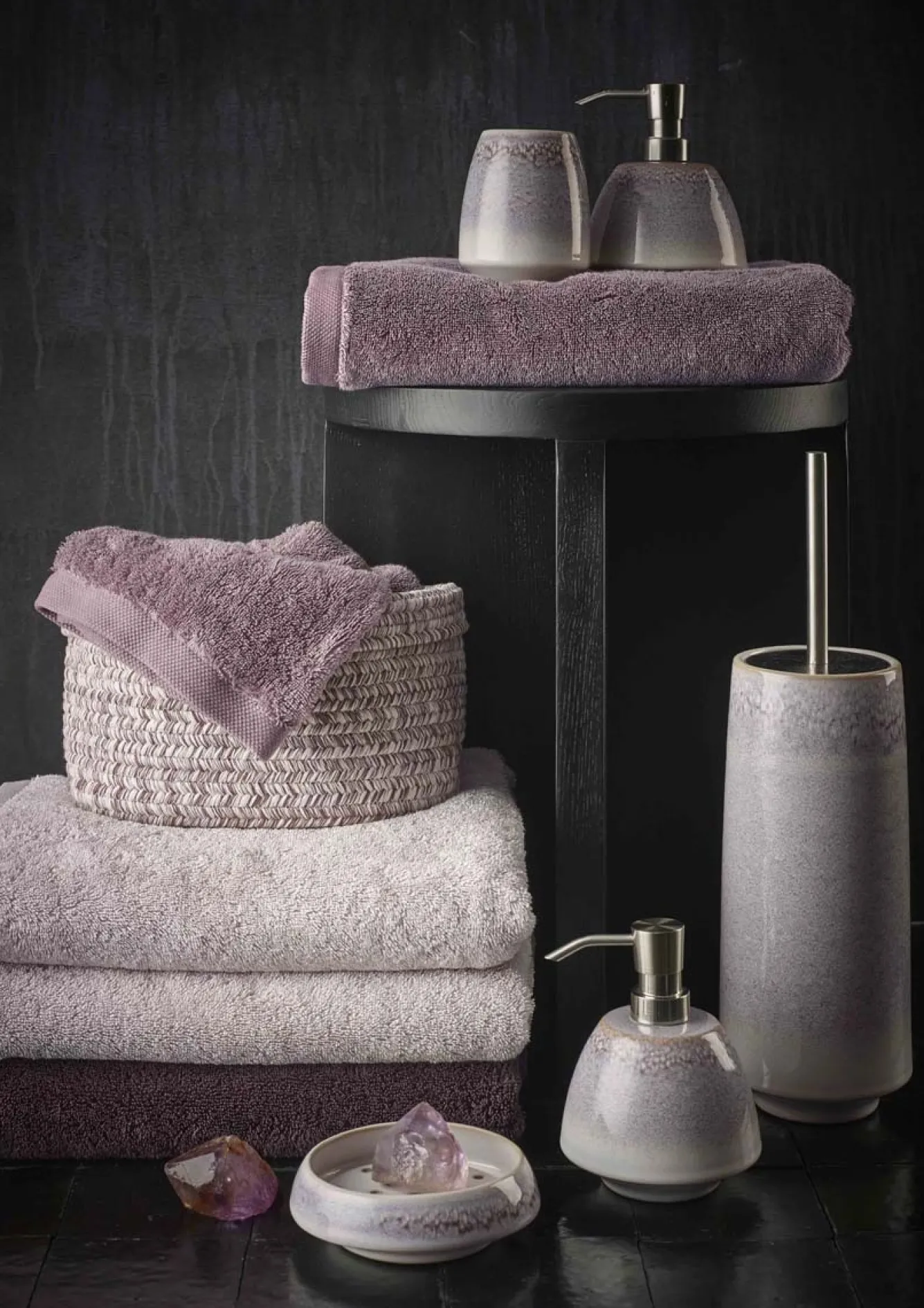 Aquanova Soap dish FIGO color Malva-883
