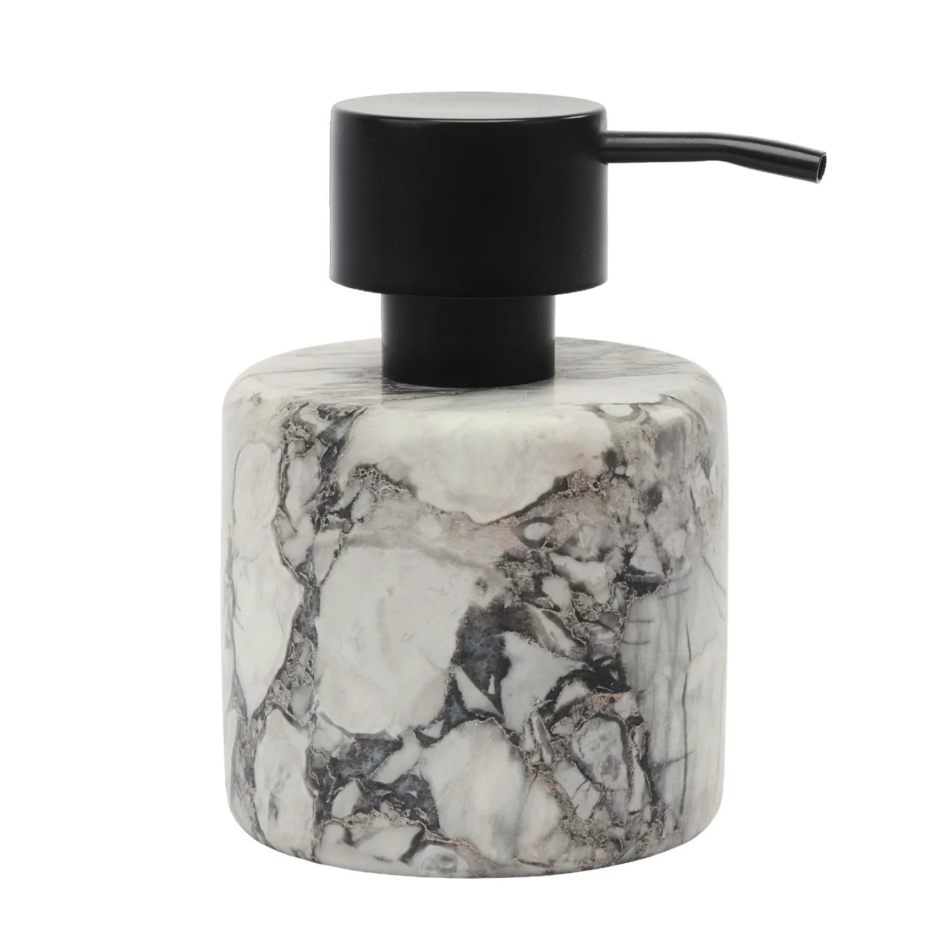 Aquanova Soap dispenser NERO color Alba (grey) medium