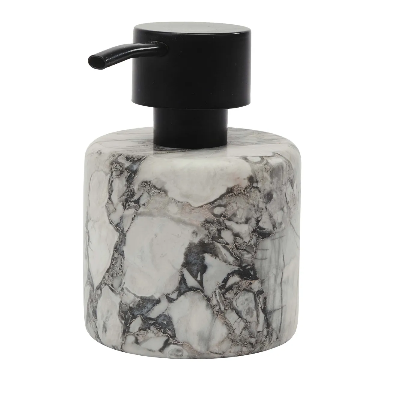 Aquanova Soap dispenser NERO color Alba (grey) medium