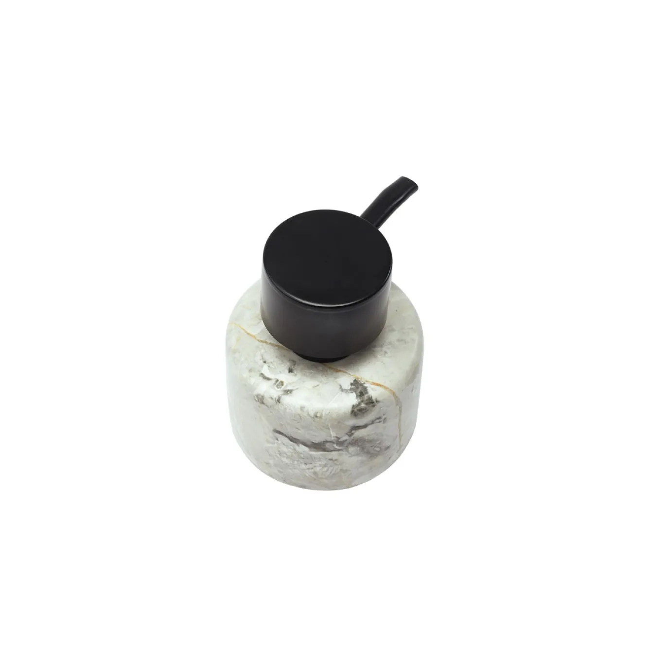 Aquanova Soap dispenser NERO color Alba (gray) small