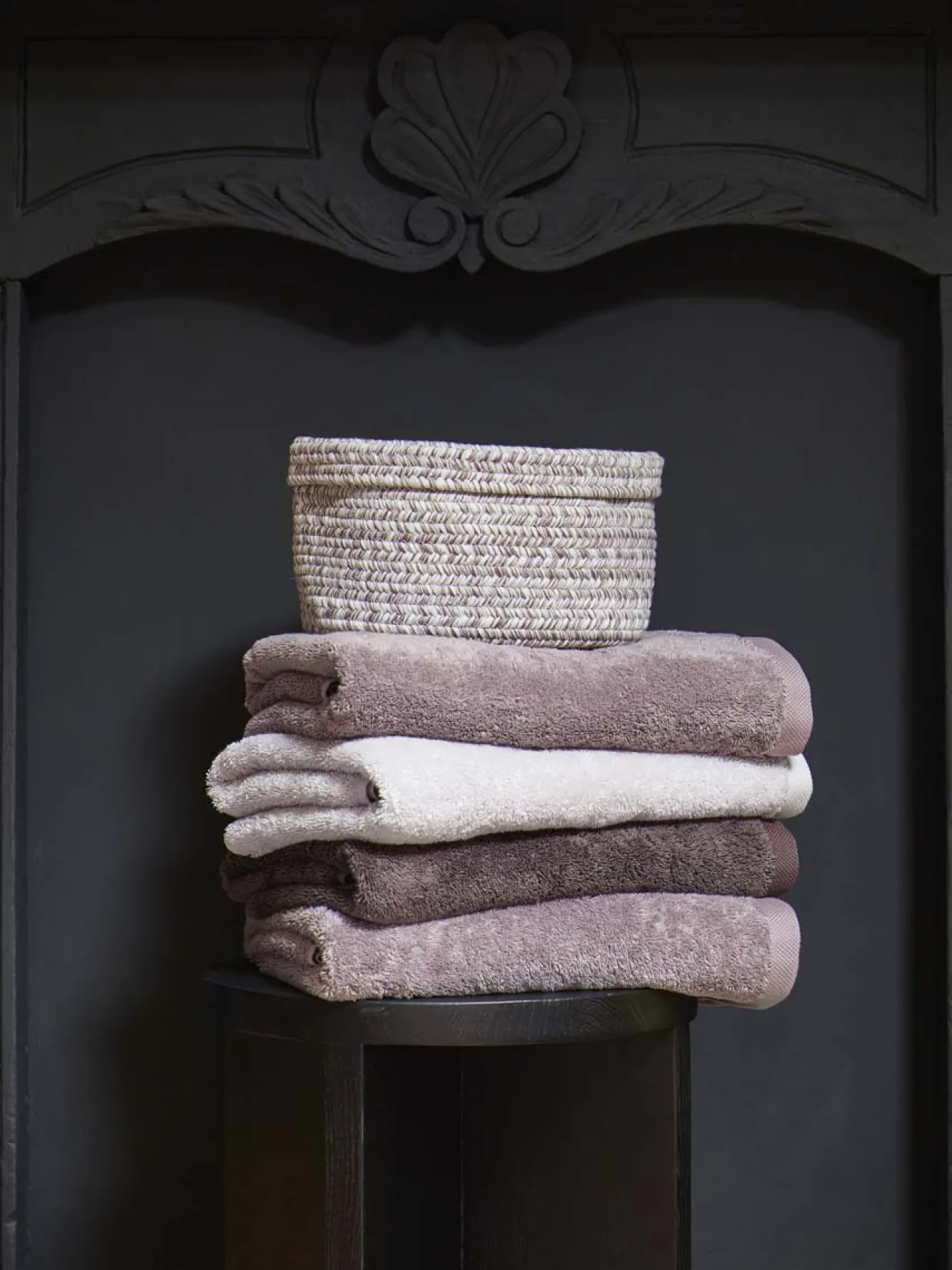 Aquanova Storage basket RENA color Malva-883 (Small)