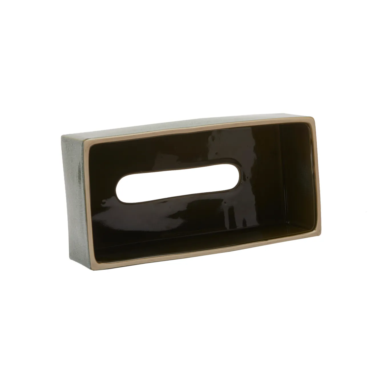 Aquanova Tissue holder UGO color Forest-269 (green)