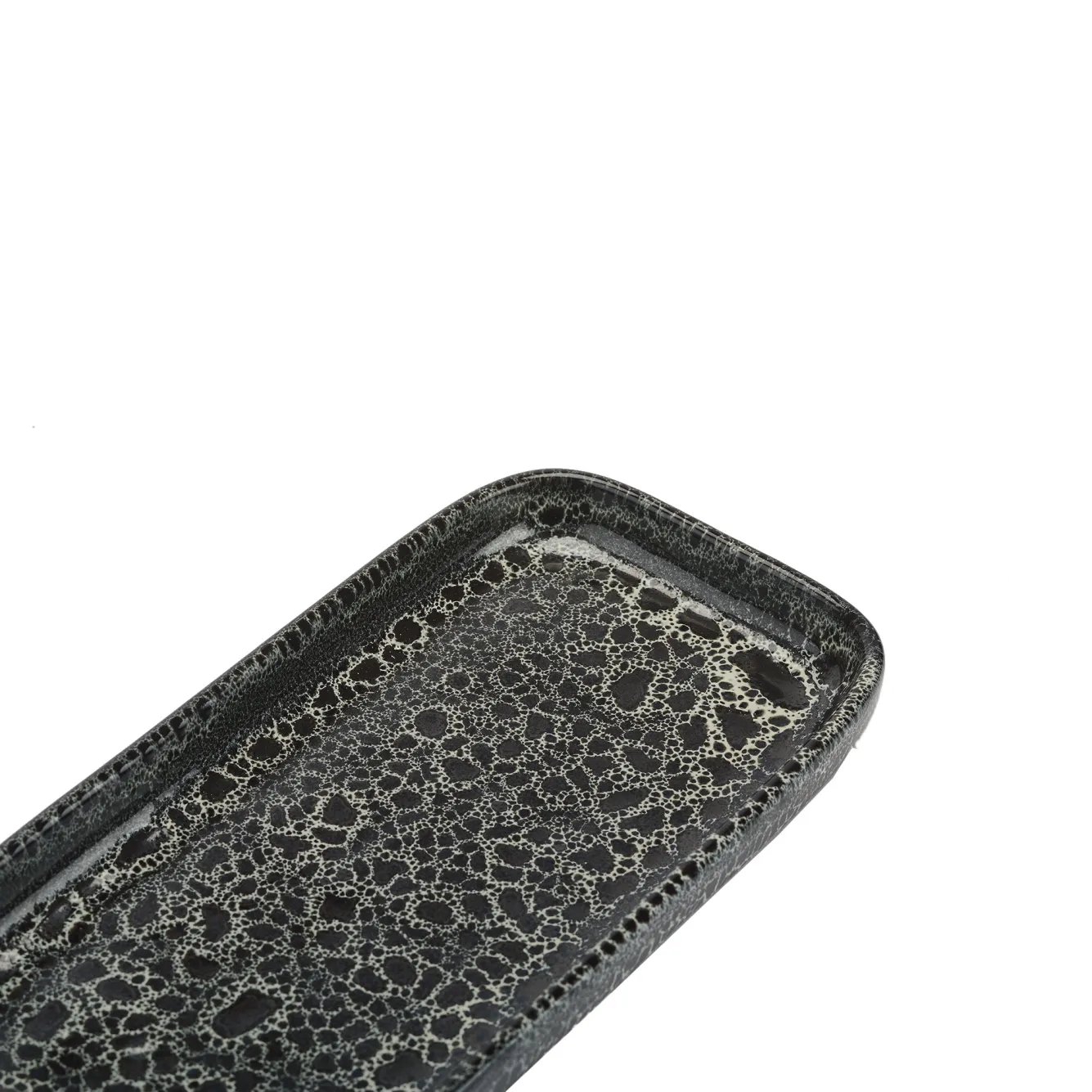 Aquanova Tray / bowl UGO color Olive Black-994 (black)