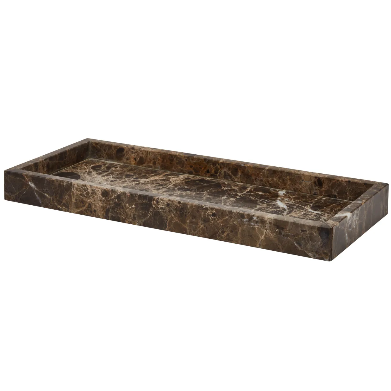 Aquanova Tray / Bowl HAMMAM Brown (rectangle) HAMTRA-01