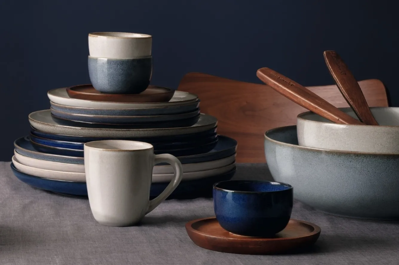 ASA Selection SAISONS bowl / serving bowl 30 cm color Denim (blue)