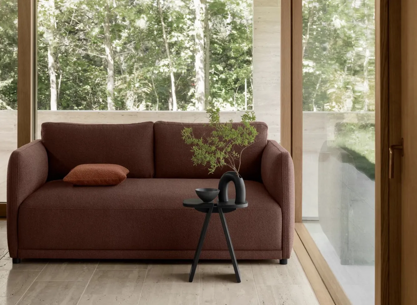 Blomus AVIO side table 38 x 23 cm - black oak (66694)