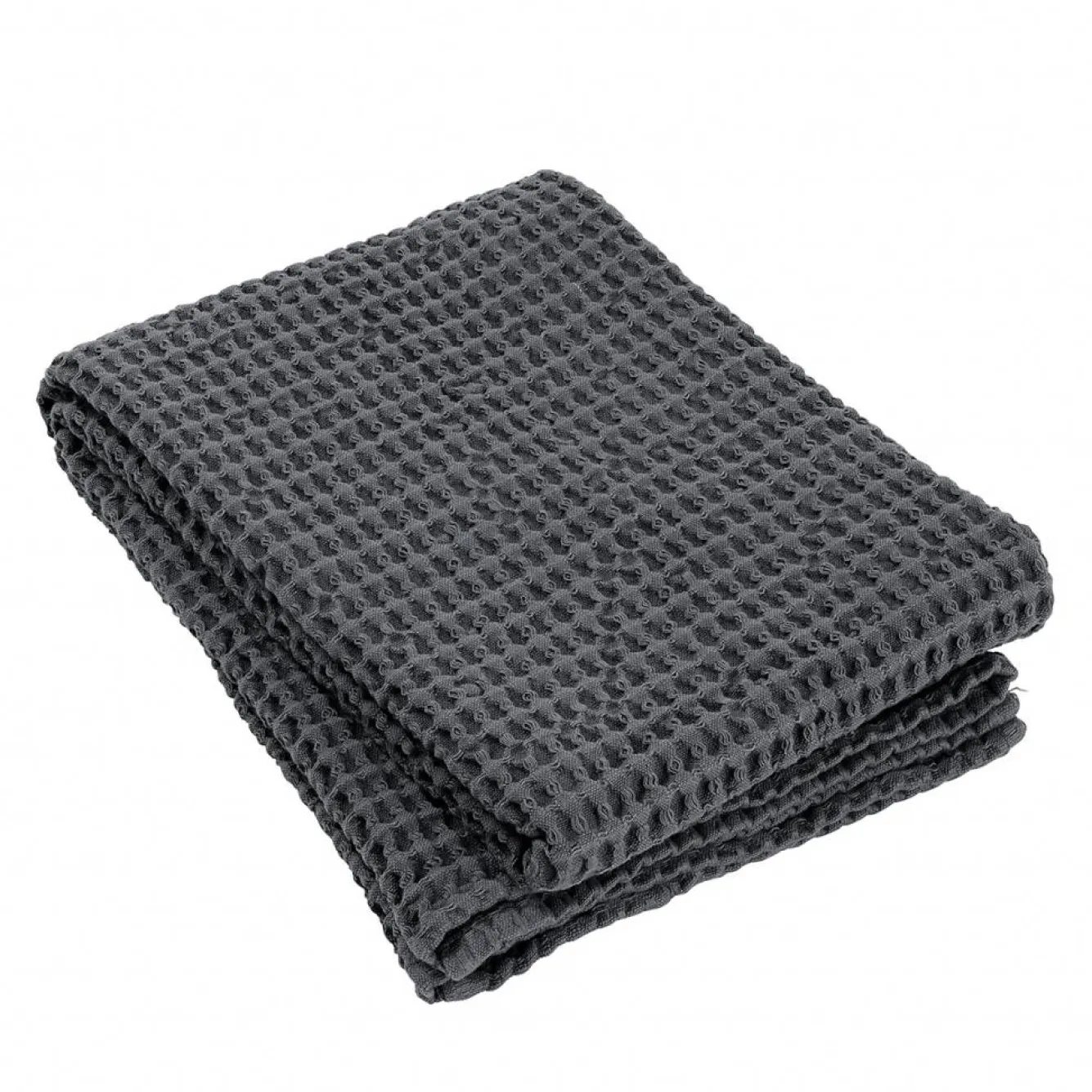 Blomus Bath towel waffle pattern 70x140 cm CARO color Magnet (68995)
