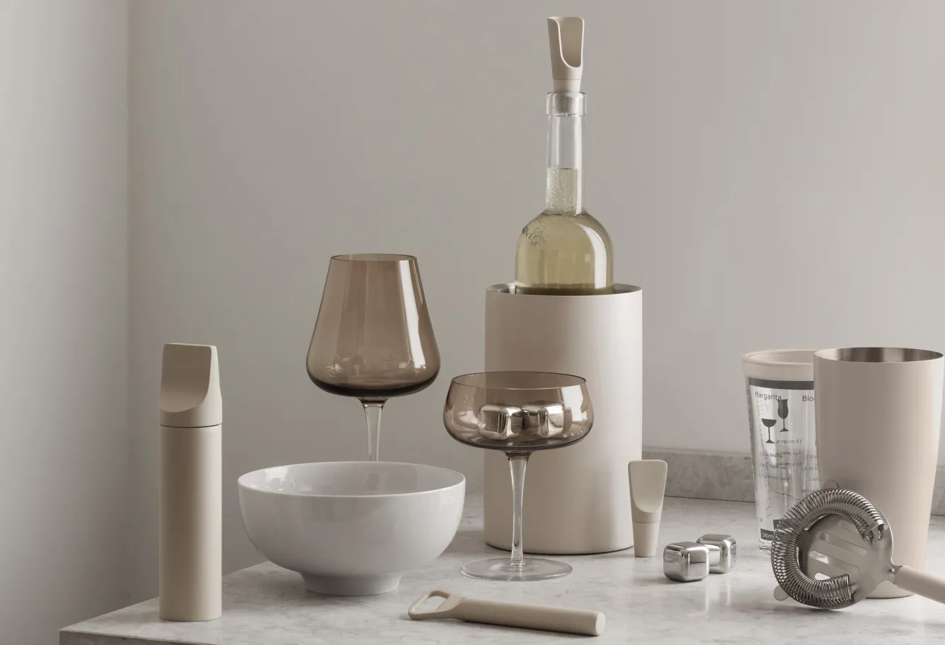 Blomus BELO coupe champagne glasses Coffee (set/2) 64293