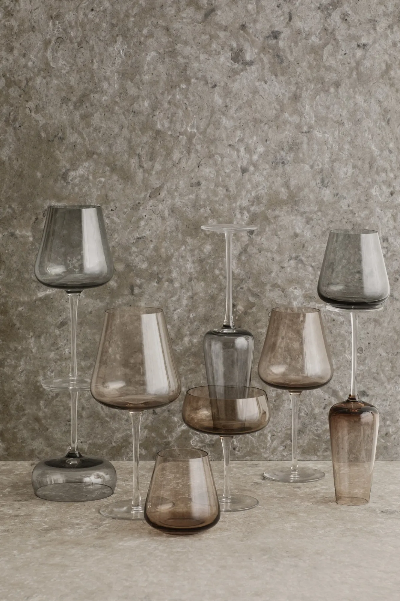 Blomus BELO drinking glasses Smoke (set/4) 64249