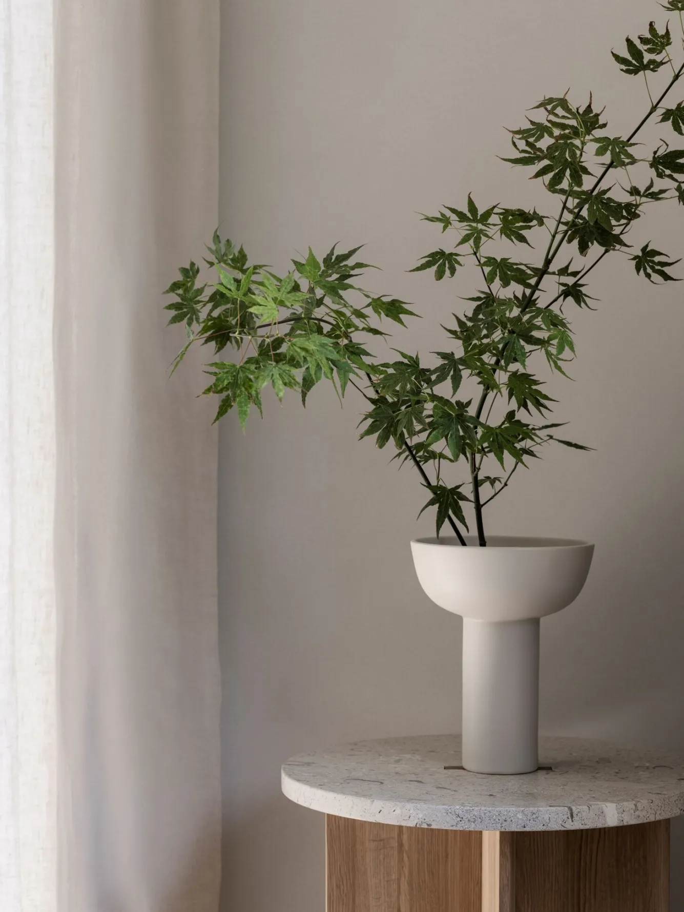 Blomus Blomus MIYABI vase Moonbeam high