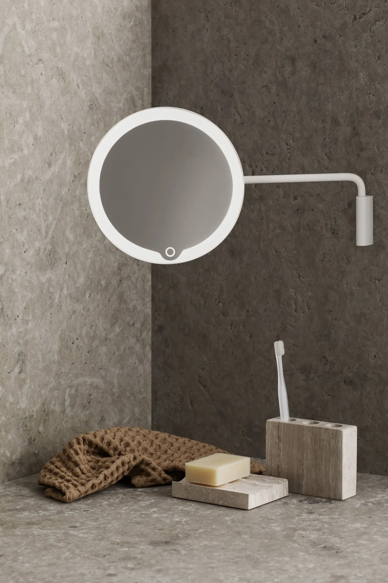Blomus Blomus MODO LED cosmetic mirror wall mat