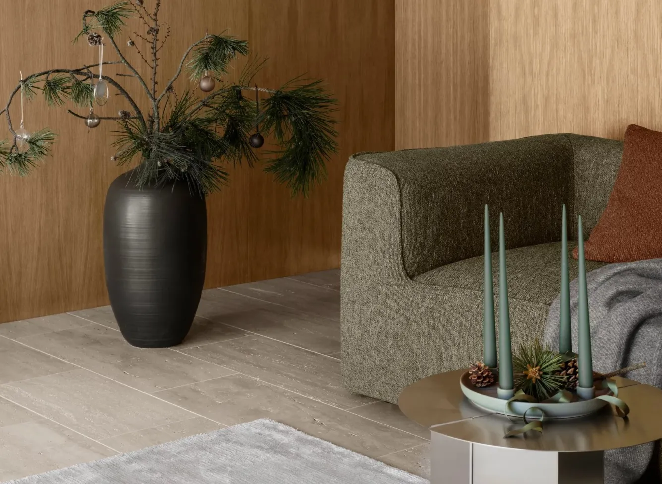 Blomus Blomus VELA candlestick Agave Green small
