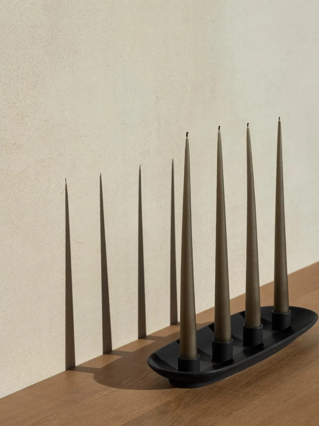 Blomus Blomus VELA candlestick Black oval