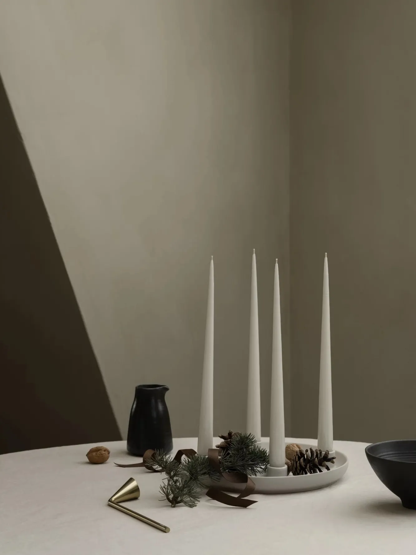 Blomus Blomus VELA candlestick Moonbeam oval