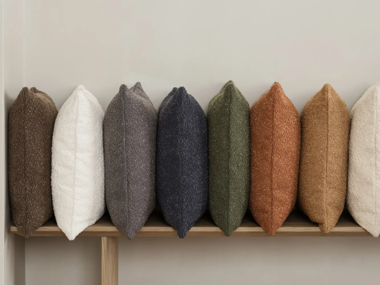 Blomus BOUCLE cushion cover 40x60 - Rustique Brown (66600)