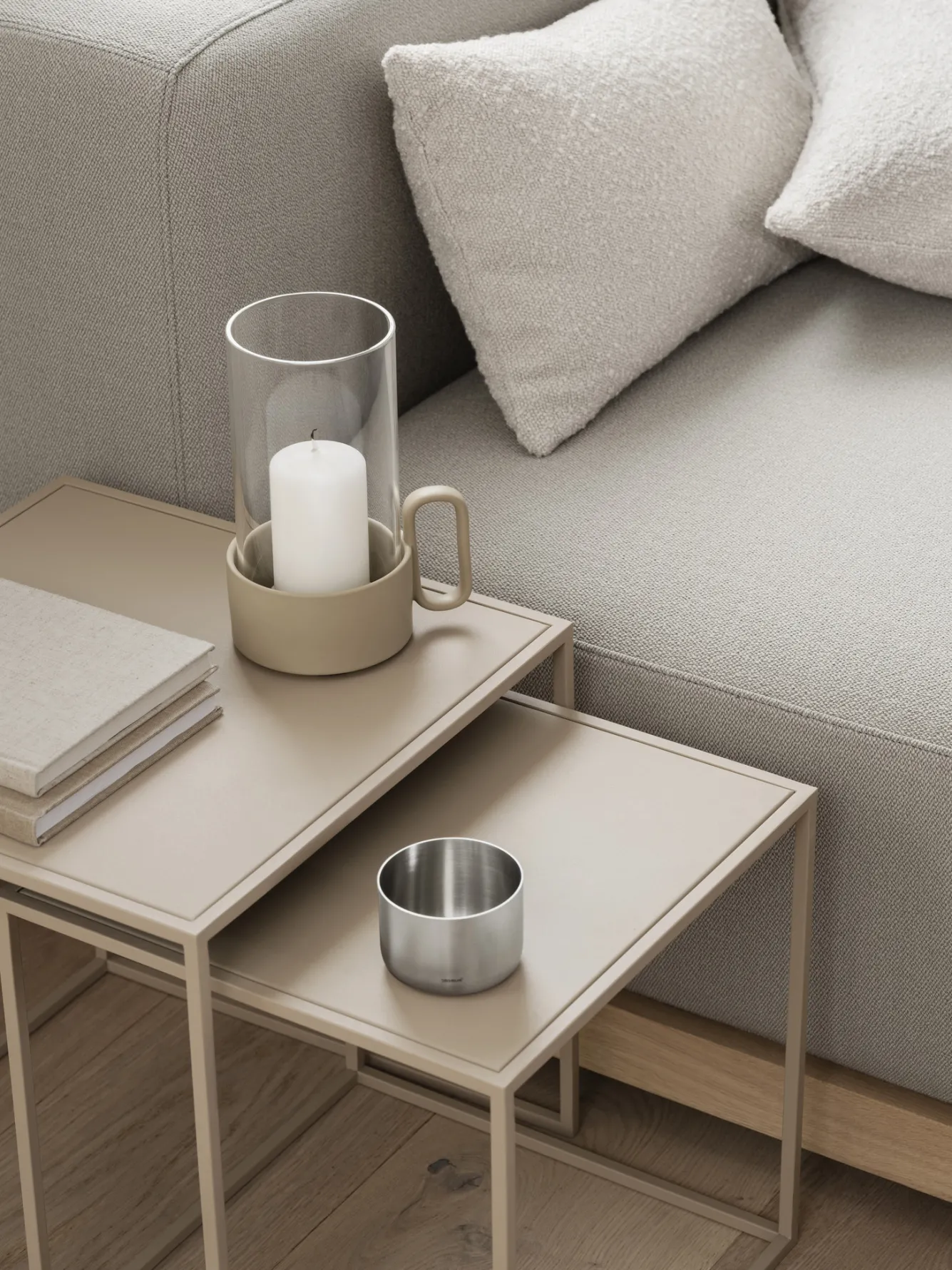 Blomus BOUCLE cushion cover 50x50 - Moonbeam (66586)