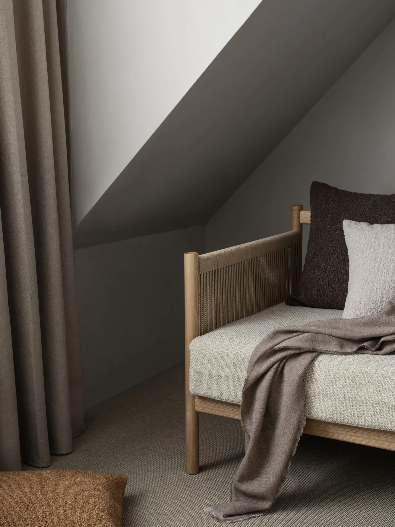 Blomus BOUCLE cushion cover 50x50 - Espresso (66589)