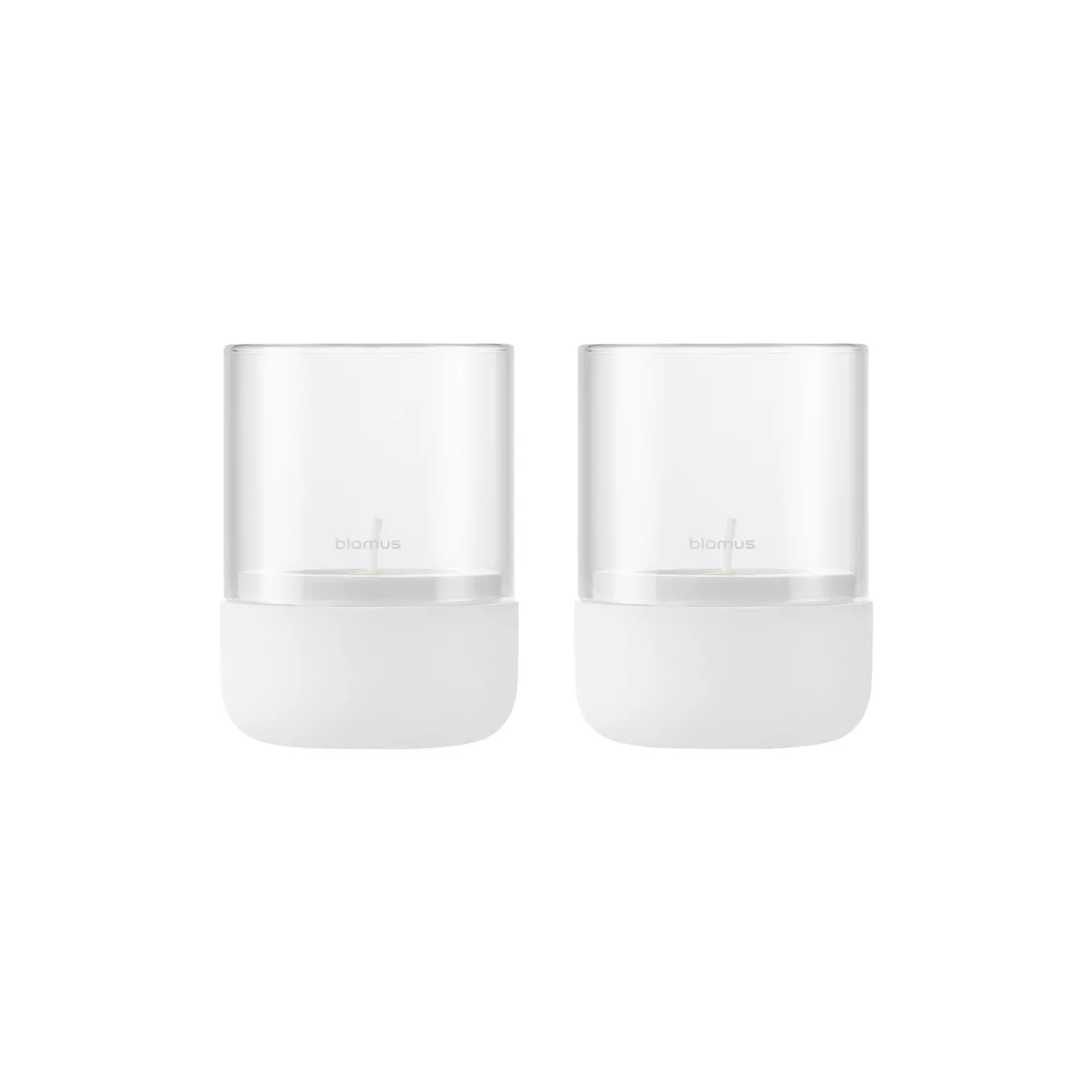Blomus CALMA lantern Lily White, extra small (66945) set / 2