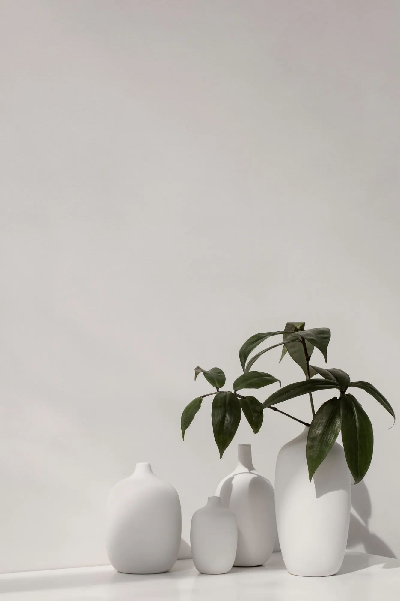 Blomus CEOLA vase 21 cm - color White (66171)