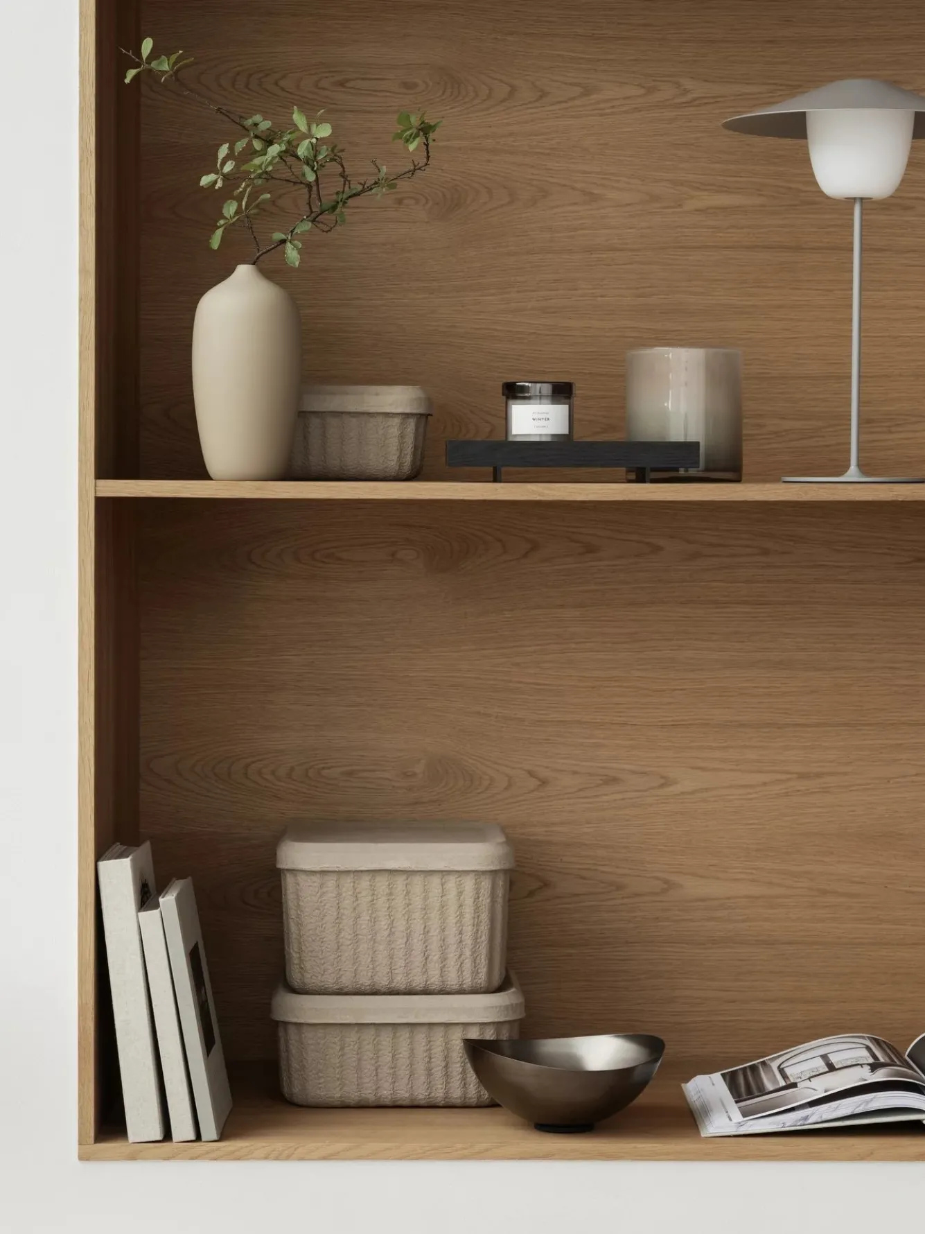 Blomus CEOLA vase 13 cm - color Nomad (66175)