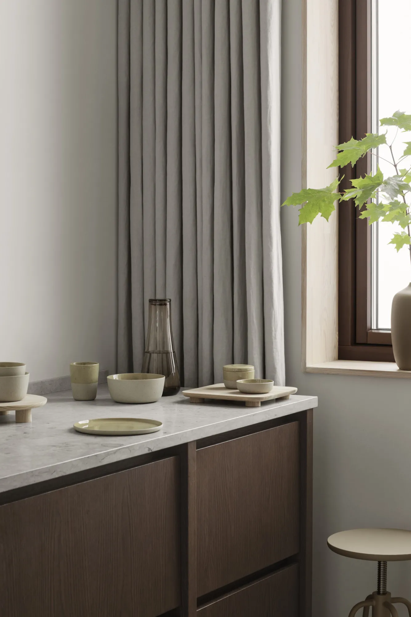 Blomus CEOLA vase 13 cm - color Nomad (66175)