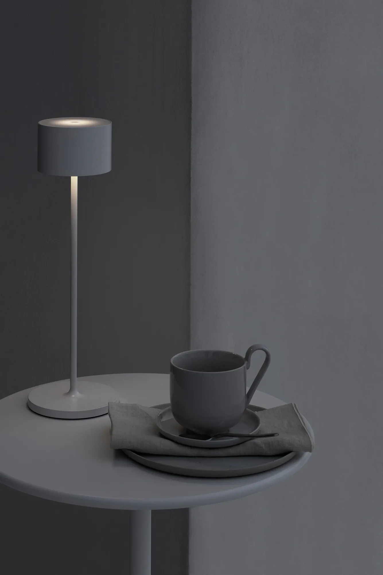 Blomus FAROL table lamp color Gunmetal (small) 66215