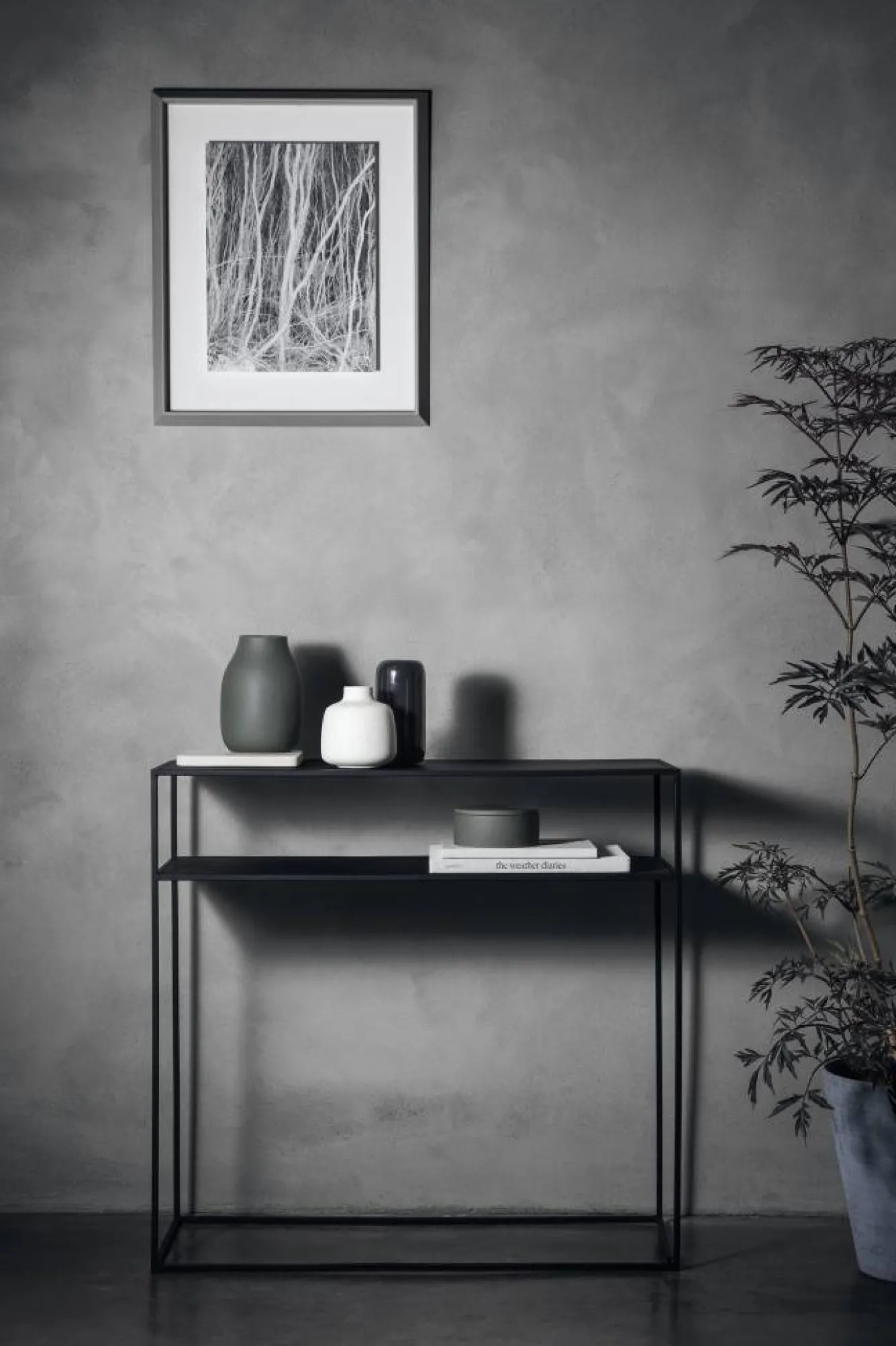 Blomus FERA console table Mourning Dove (65990)