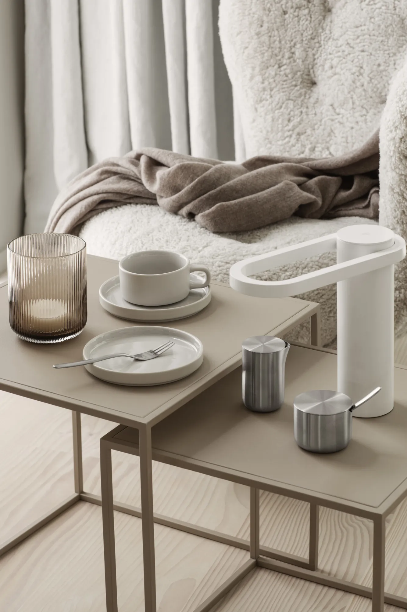 Blomus FERA set of 2 side tables color Nomad (65987)