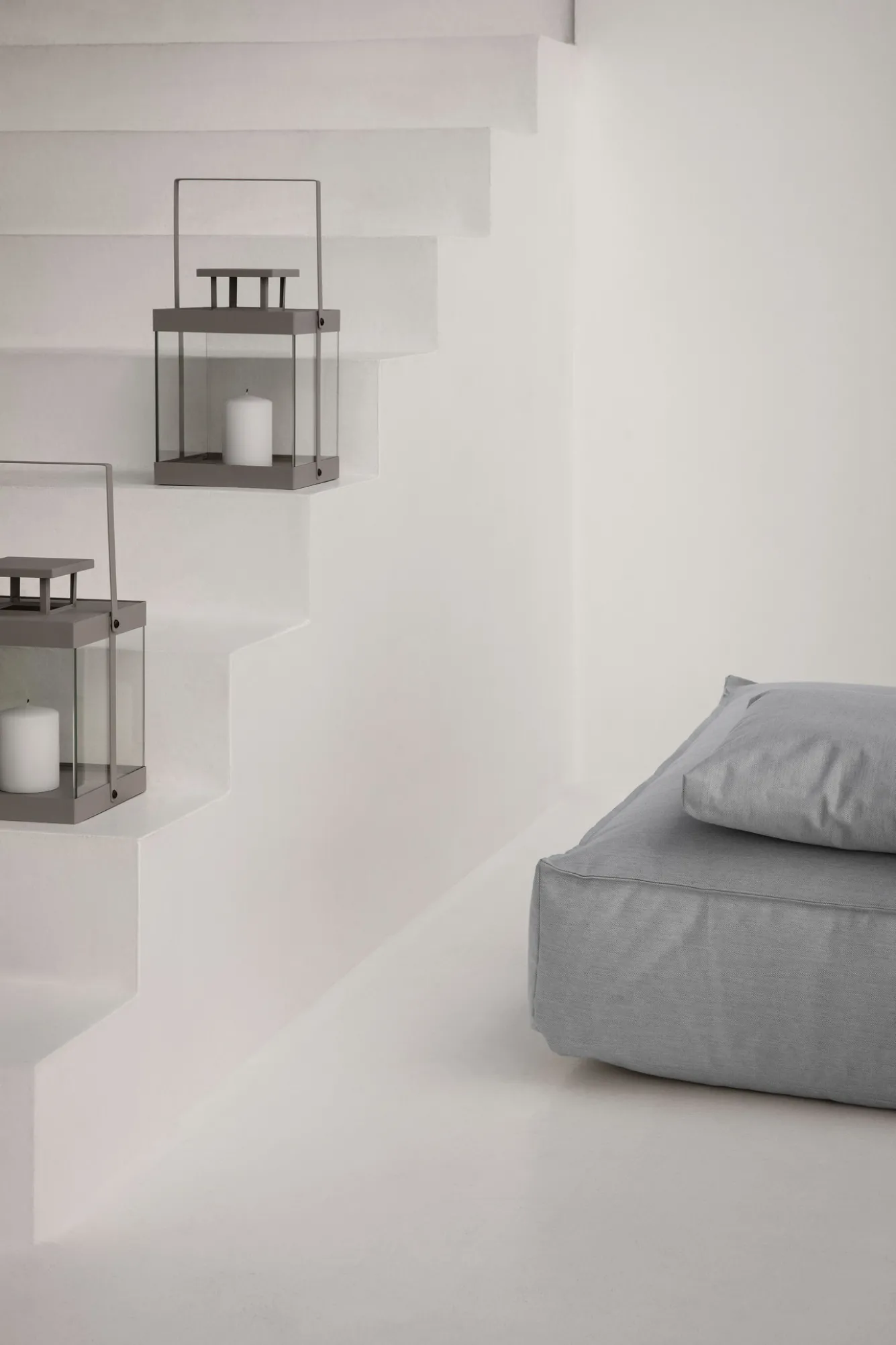 Blomus FINCA lantern color Steel Gray (small) 66178