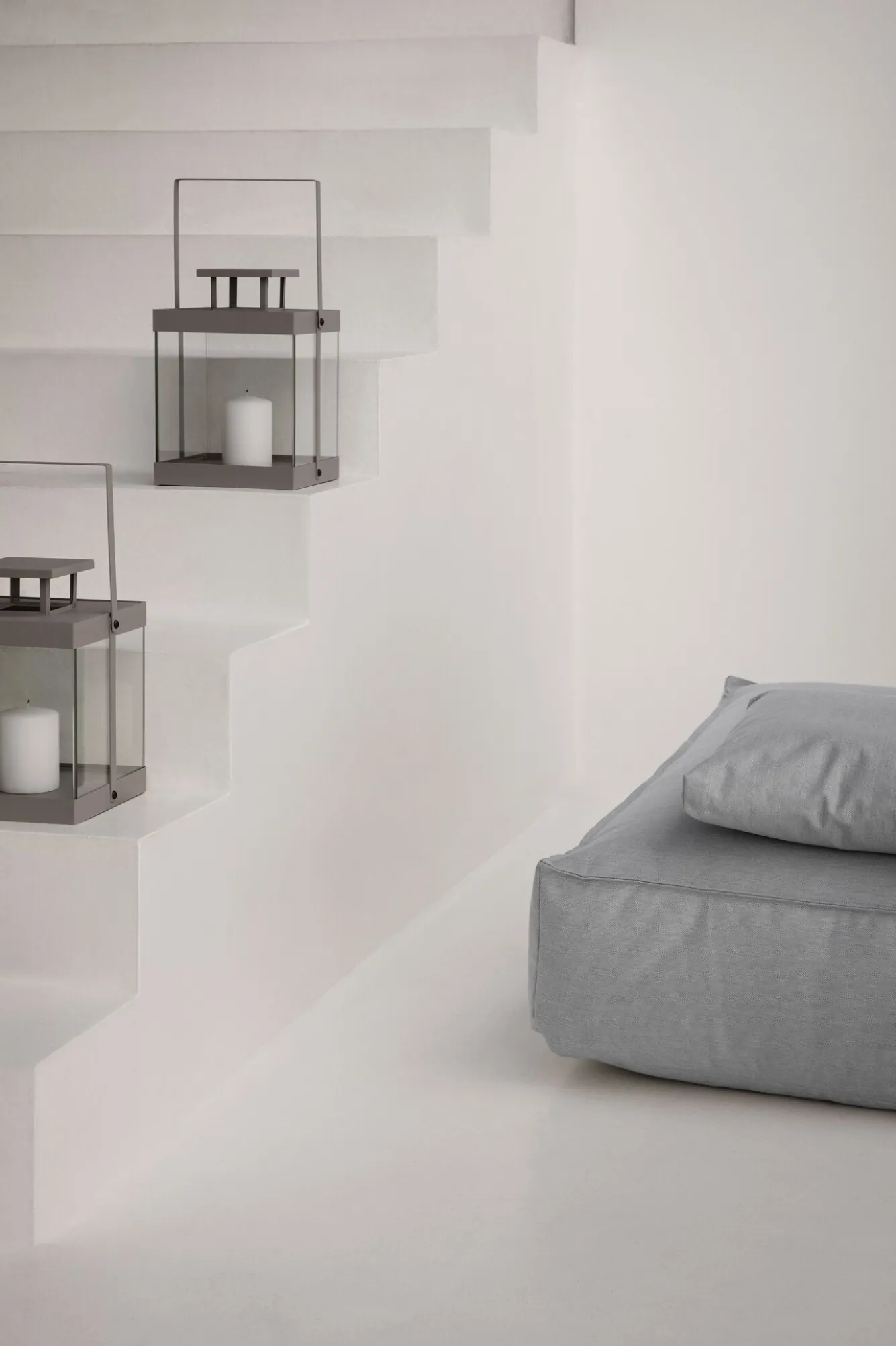 Blomus FINCA lantern color Steel Gray (small) 66186