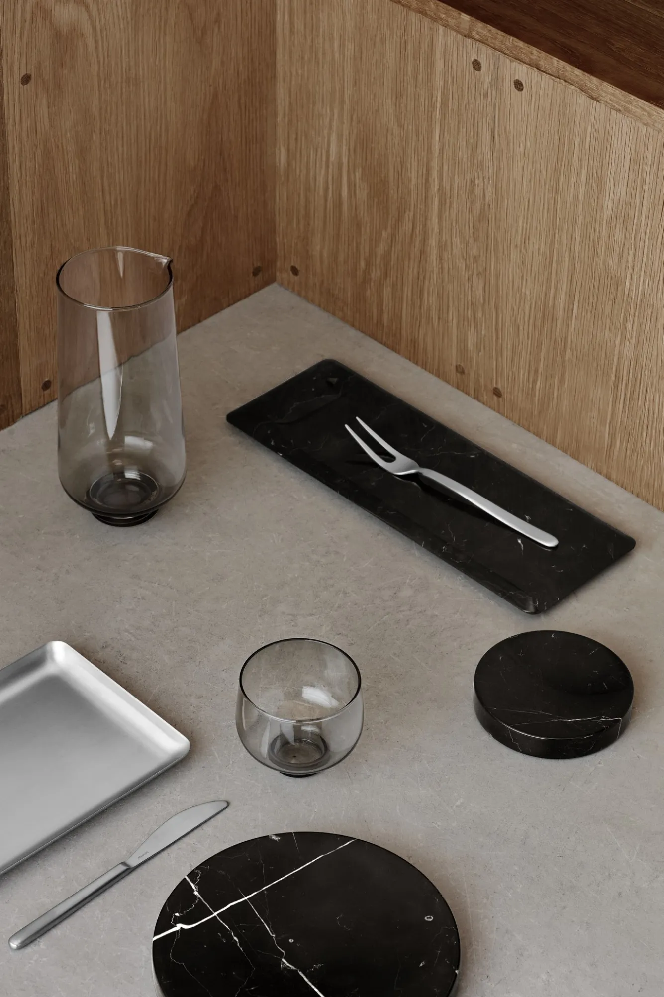 Blomus FLOW water carafe color Coffee (64303)