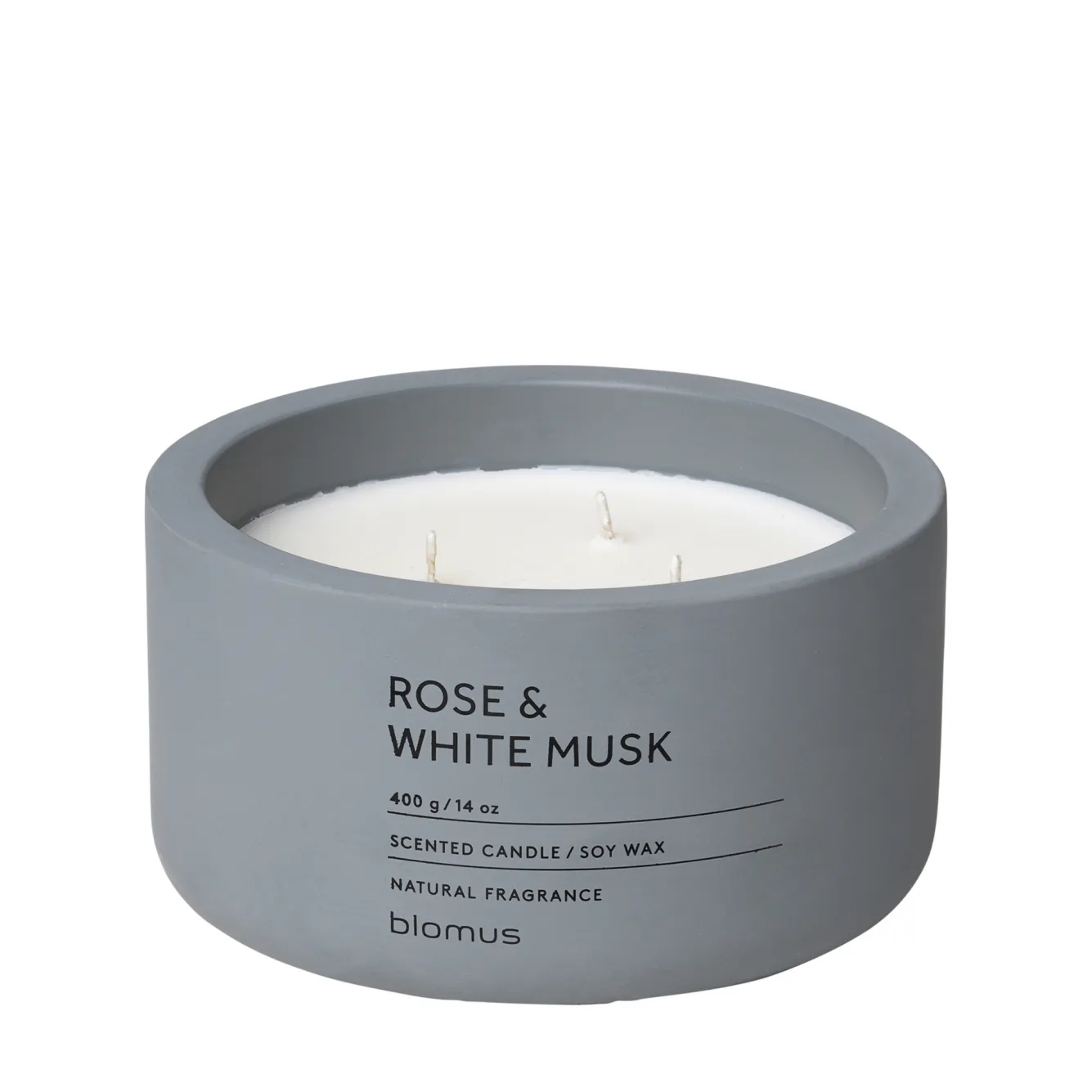 Blomus FRAGA scented candle Rose  White Musk (400 grams) 65959