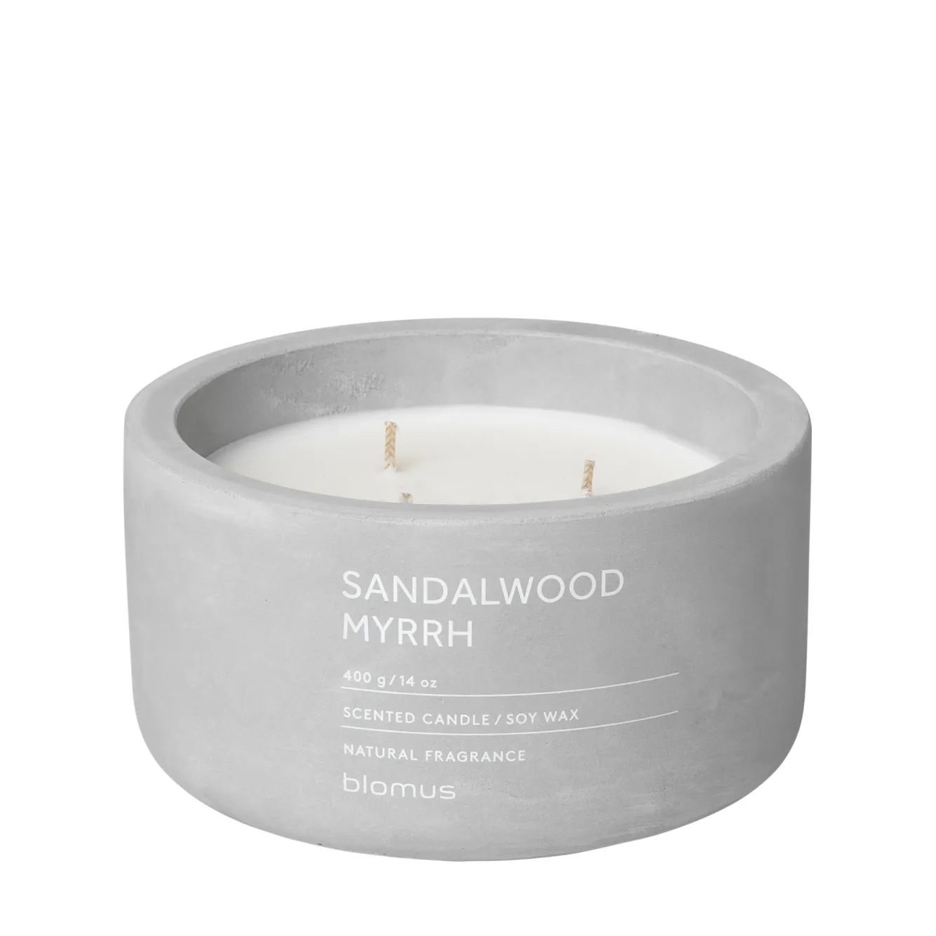 Blomus FRAGA scented candle Sandalwood Myrrh (400 grams) 65957