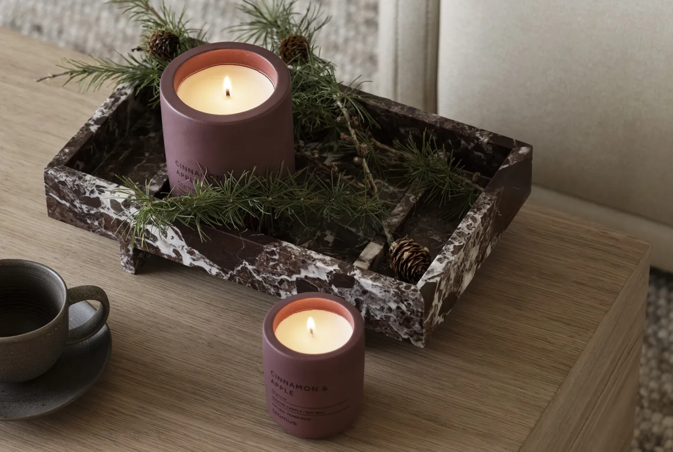 Blomus FRAGA scented candle Cinnamon  Apple (290 grams) 66453