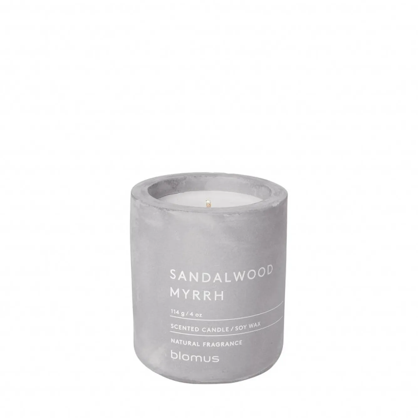 Blomus FRAGA scented candle Sandalwood Myrrh (114 grams) 65652