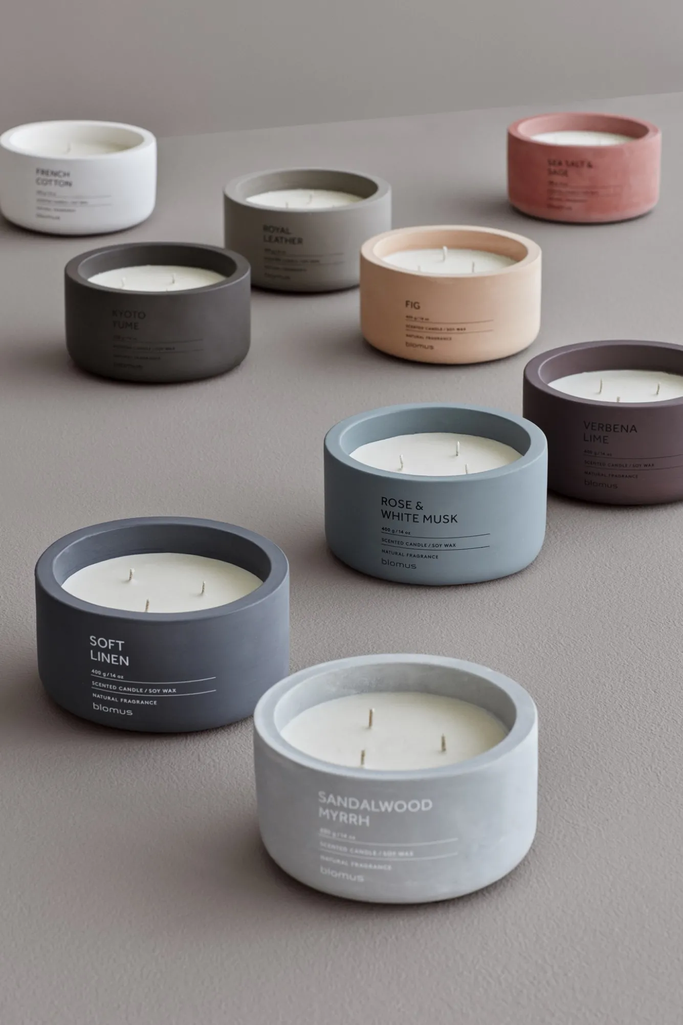 Blomus FRAGA scented candle Soft Linen (400 grams) 65958