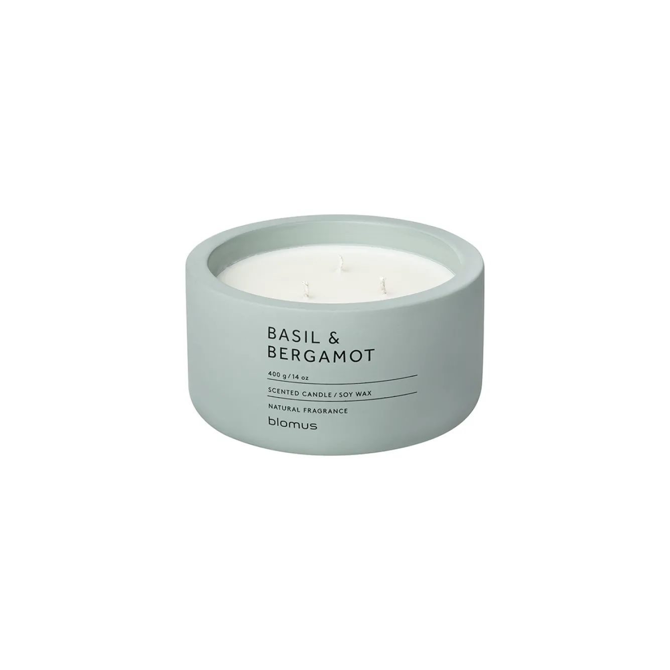 Blomus FRAGA scented candle Basil  Bergamot (400 grams) 66451