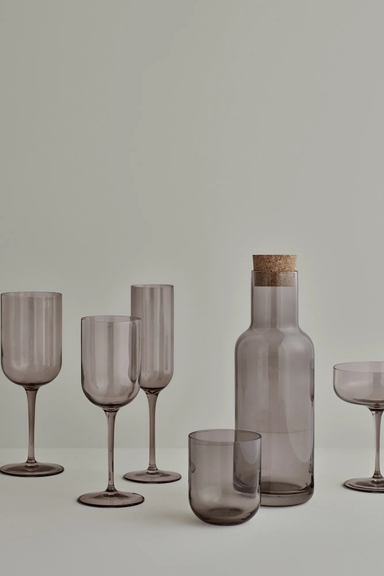 Blomus FUUM white wine glasses 280ml Fungi - set/4 (63942)