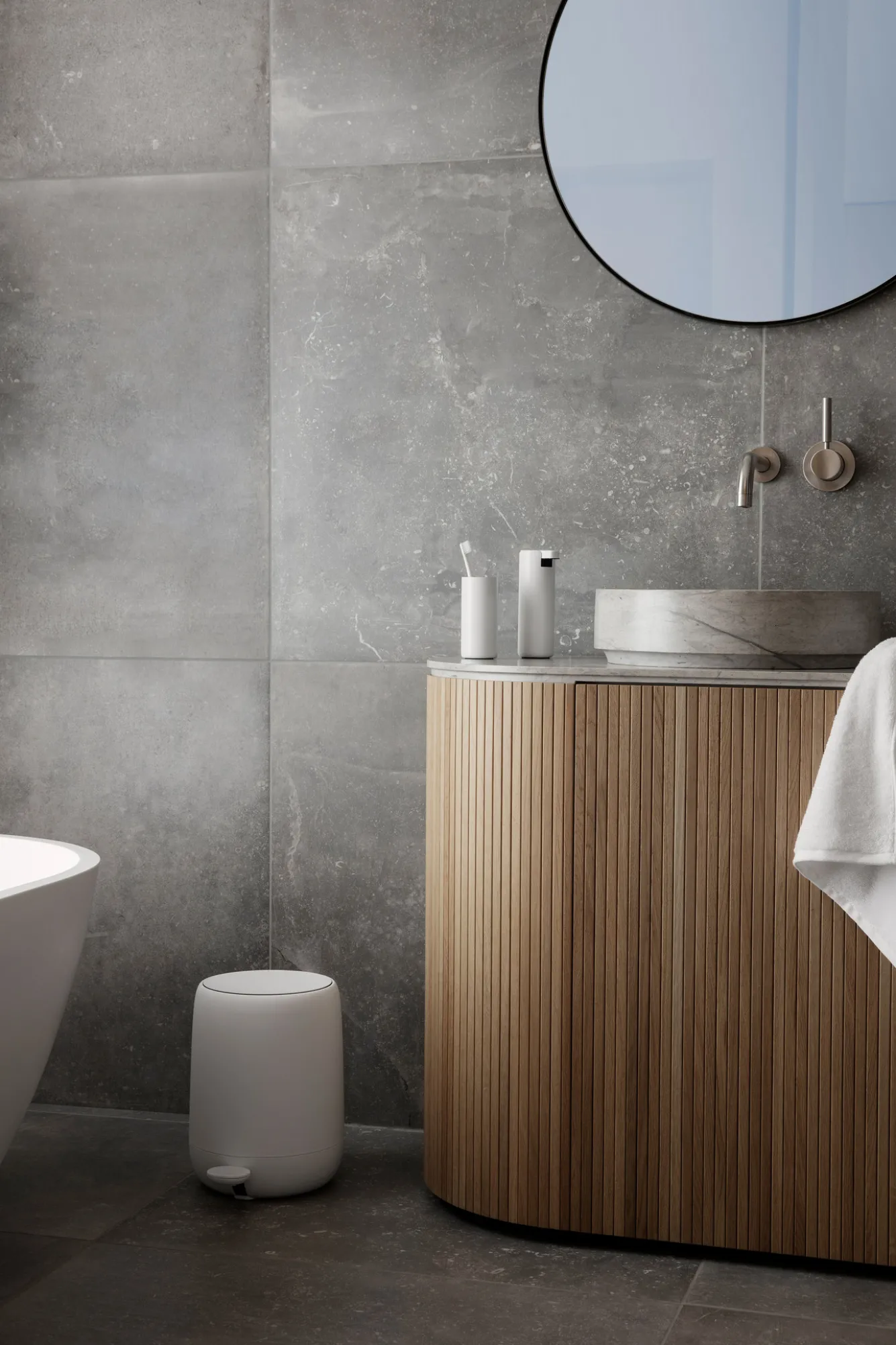 Blomus Guest towel (set/4) RIVA 30x30 cm White (66297)