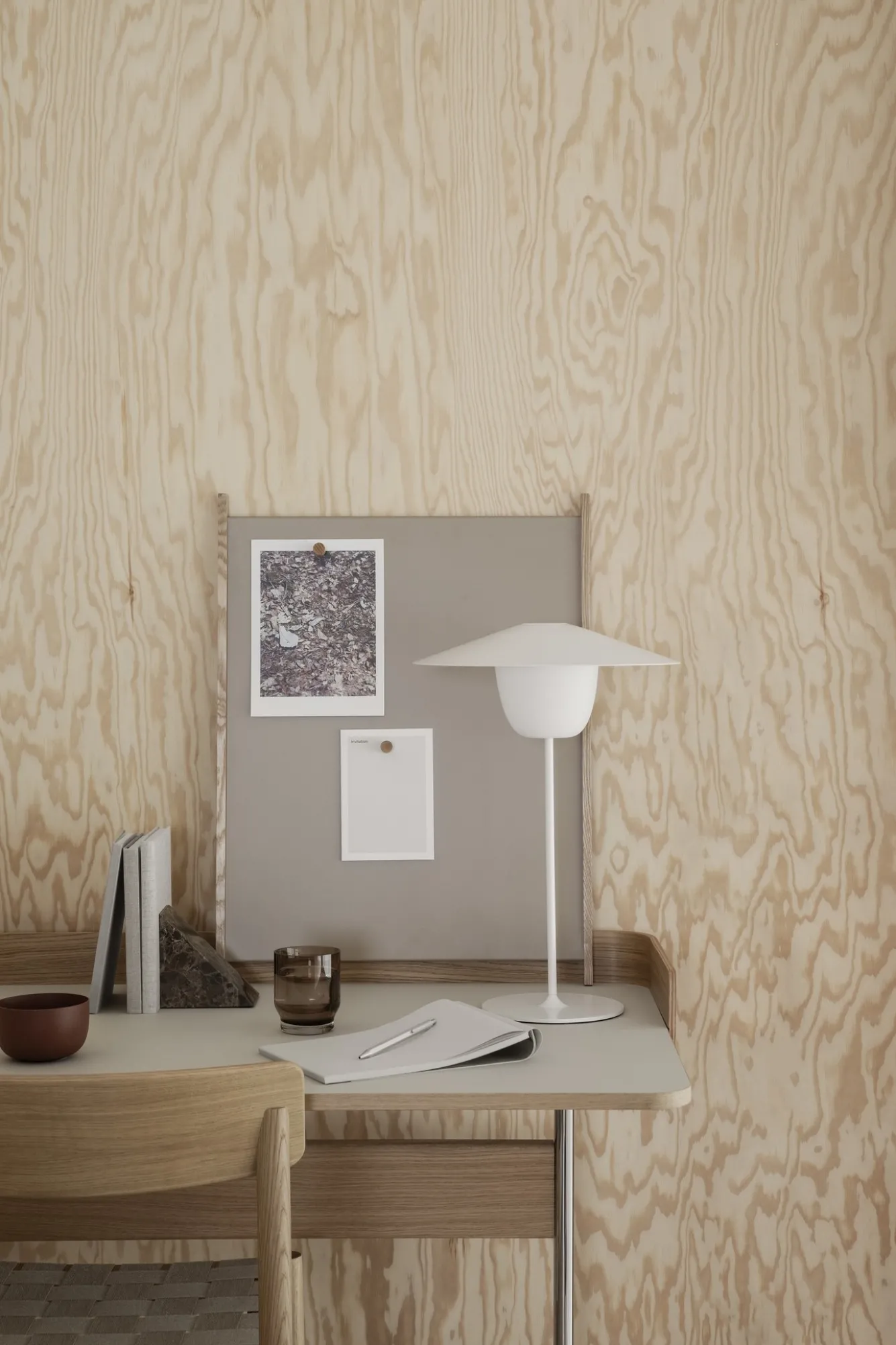 Blomus KOREO magnetic board Mourning Dove 66 x 50 cm - 66501
